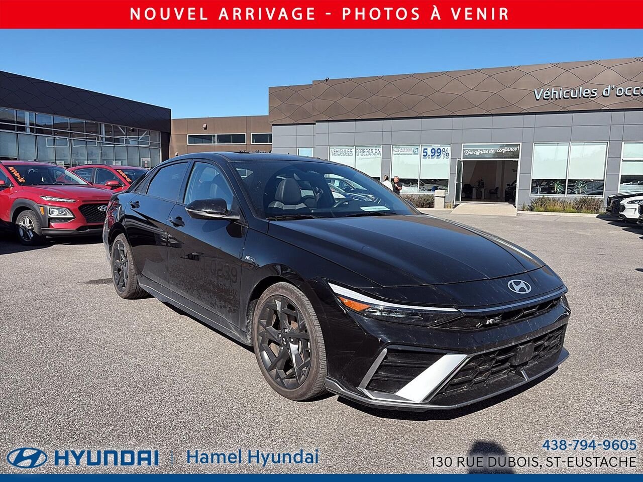 Hyundai Elantra 2024 Noir Saint-Eustache - photo #0