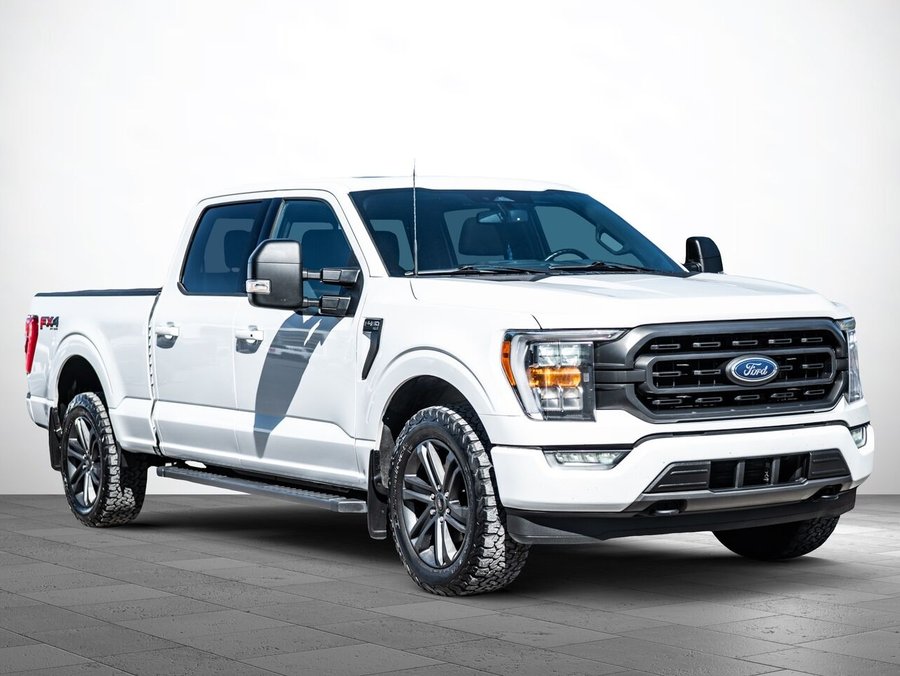 2023 Ford F-150 XLT SUPER CREW FX4 4X4 BOITE 6.5 GR 302A TOIT PANO 3.5 L White