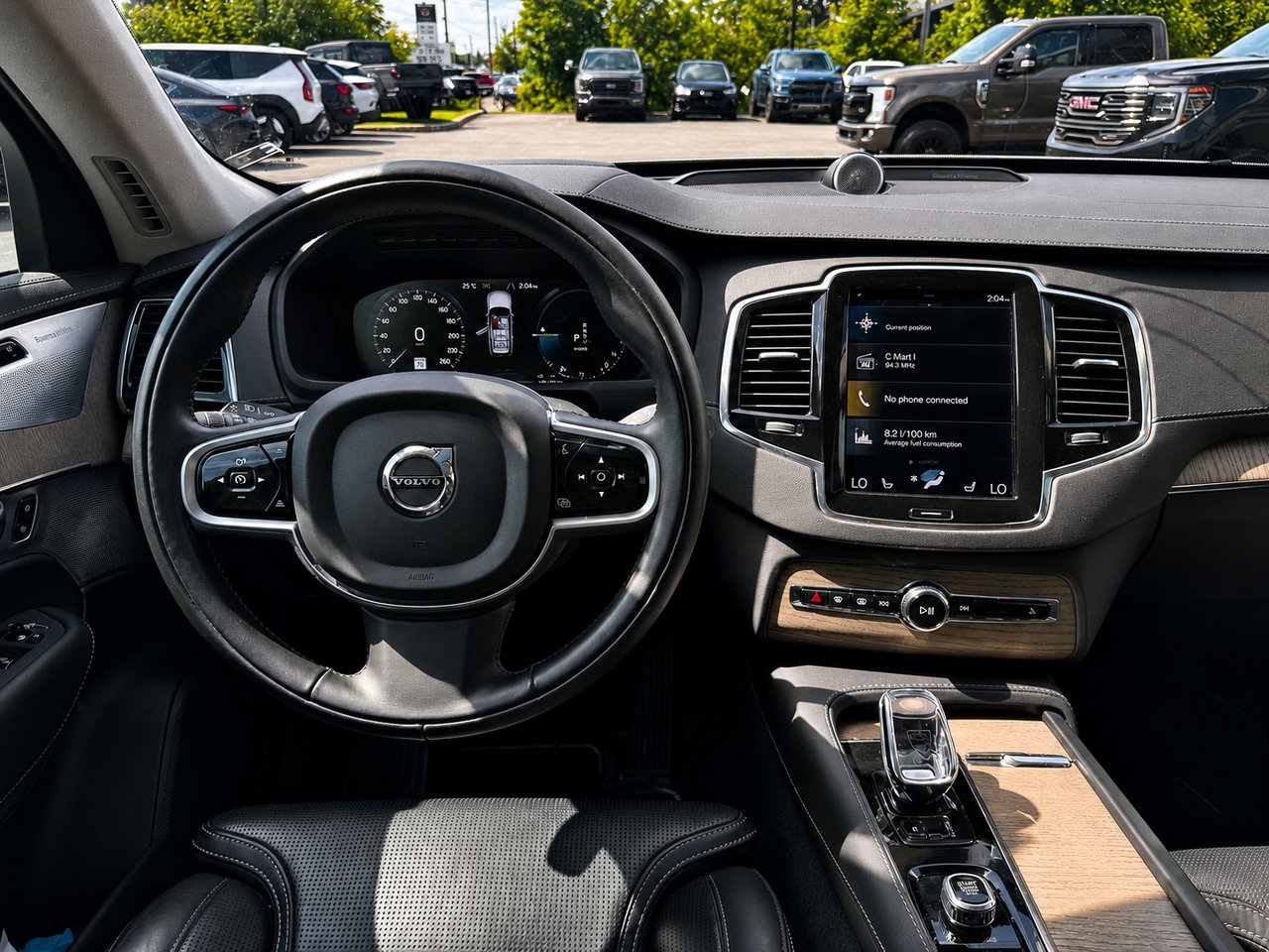 Volvo XC90 Recharge 2022 Blanc Granby - photo #14