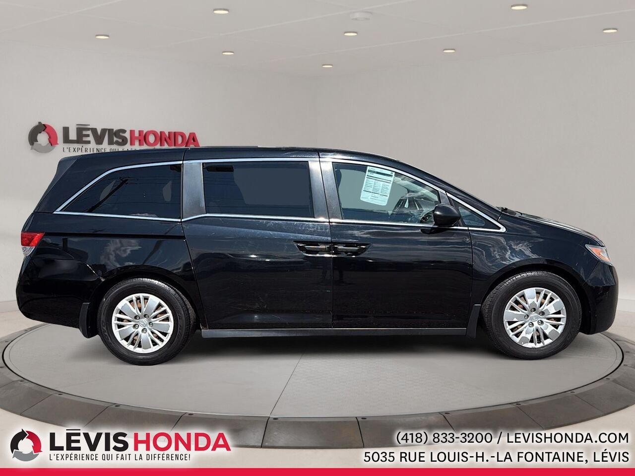 Honda Odyssey LX Familiale 4 portes LX 2016 Noir Lévis - photo #6