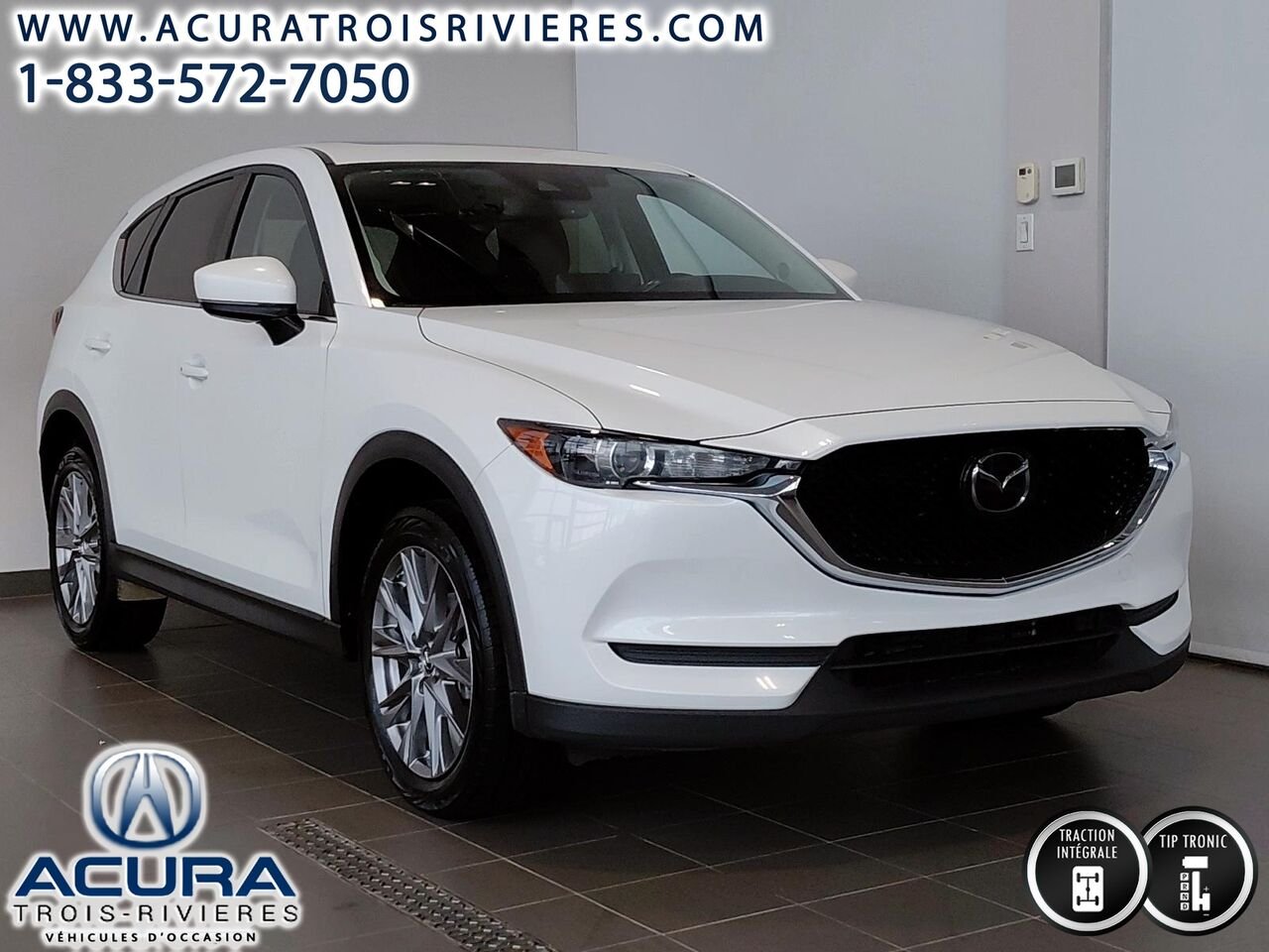 2021 Mazda CX-5 White Trois-Rivières - photo #1
