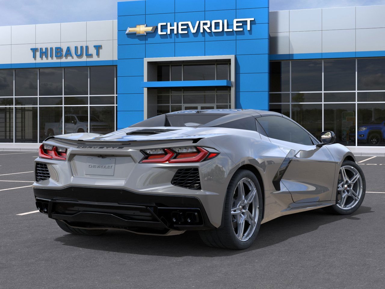 Chevrolet Corvette 2LT 2024 Gris loup de mer triple couche Saint-Eustache - photo #3