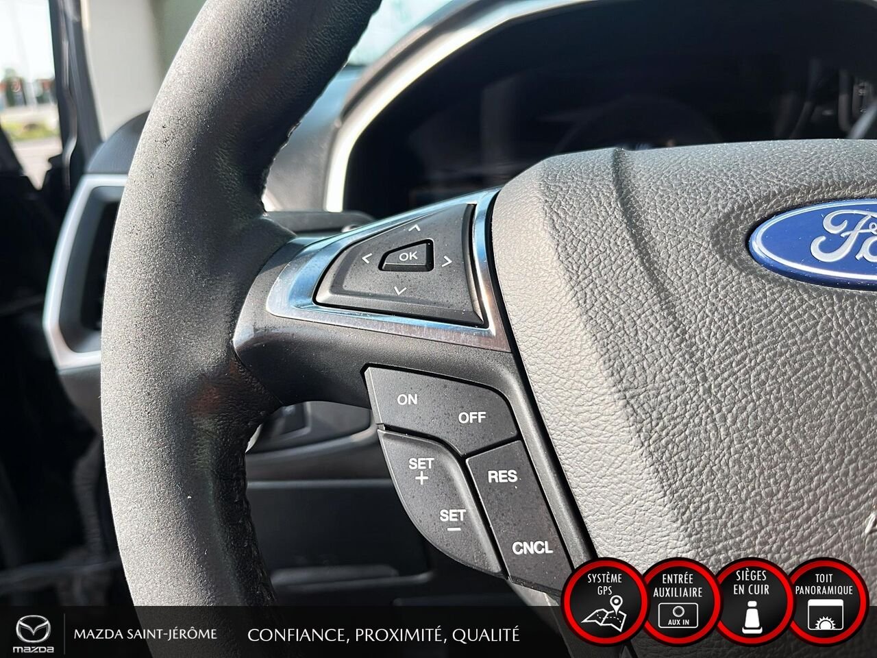 2018 Ford Edge Black Ste-Agathe des Monts - photo #14