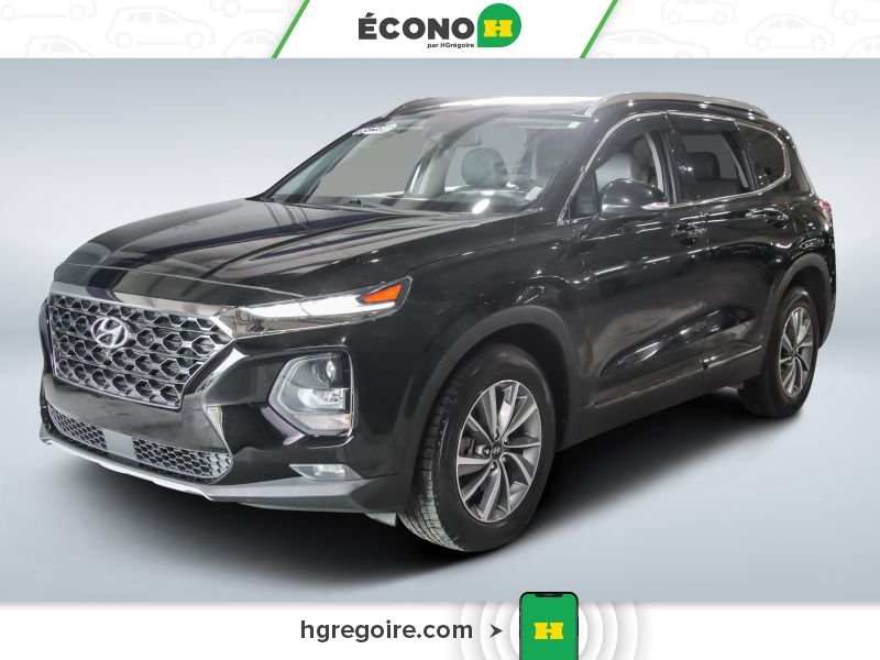 2019 Hyundai Santa Fe Black Blainville - photo #2