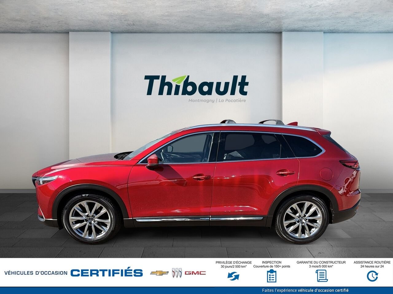 2018 MAZDA CX-9 GRAND GT TI Red Montmagny - photo #4