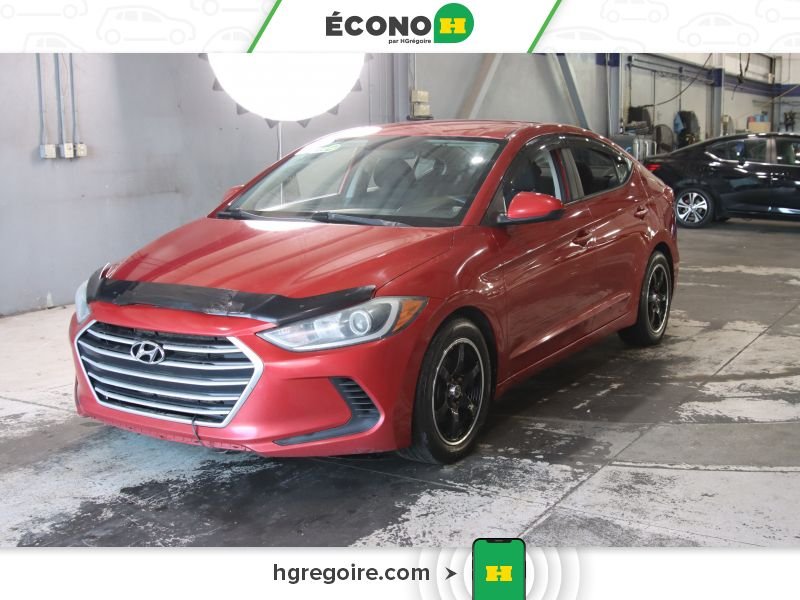 Hyundai Elantra 822161A | LE AUTO GR ÉLEC A/C MAGS 2017 Rouge Laval - photo #2
