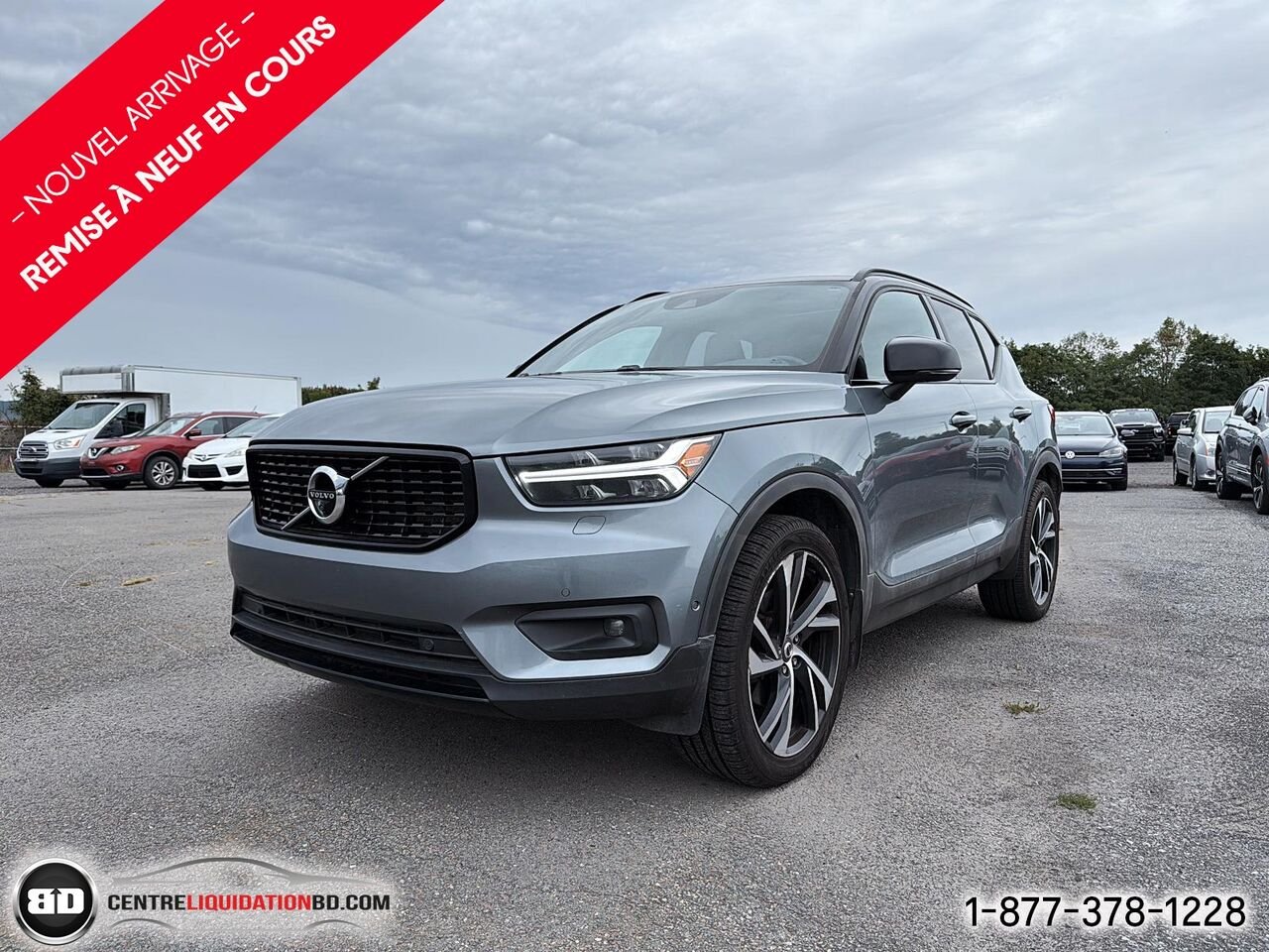 Volvo XC40 T5 R-Design TI | BD0400 2019 Gris Granby - photo #0