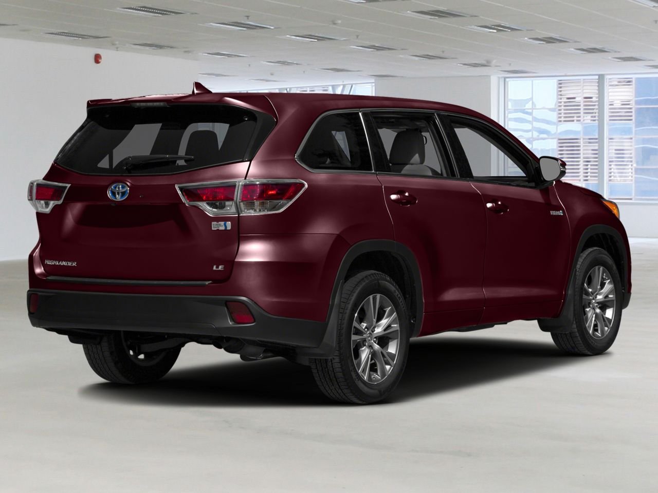 TOYOTA HIGHLANDER HYBRID LIMITED Traction intégrale 4 portes Limited 2016 Rouge Gatineau - photo #1