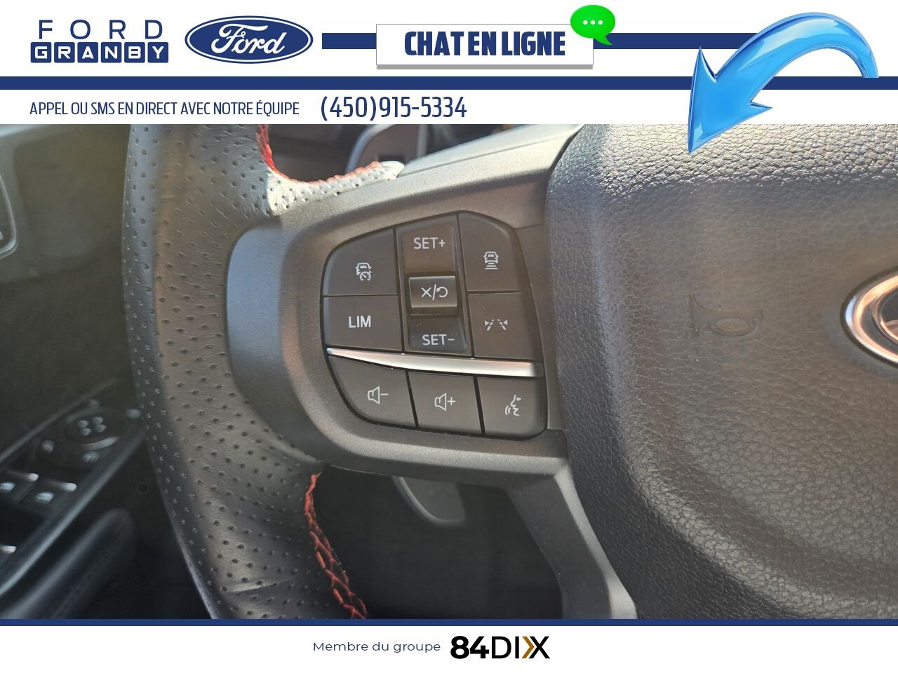Ford RANGER 2024 Noir Granby - photo #17