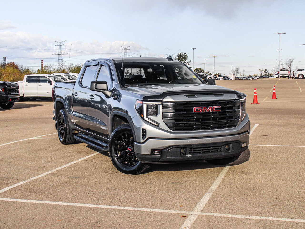 2024 GMC Sierra 1500 4WD Crew Cab 147 Elevation Grey Sherwood Park - photo #1