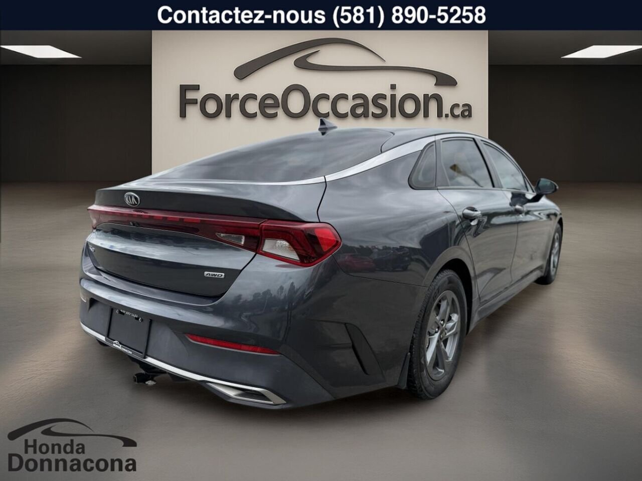 2021 Kia K5 Grey  - photo #4