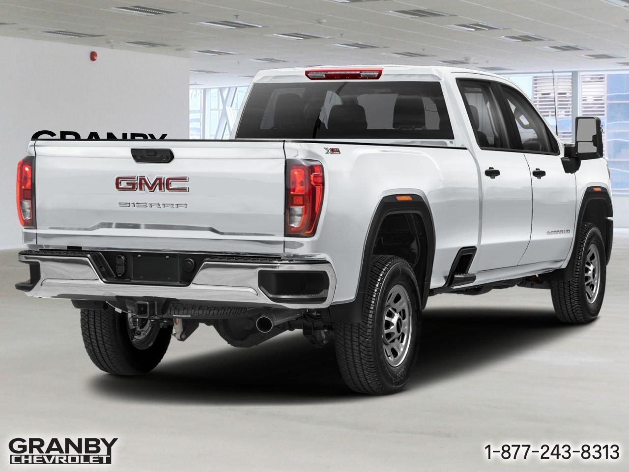 GMC Sierra 3500HD Pro cabine multiplace 4RM 159 po | 2026 Blanc sommet Granby - photo #2