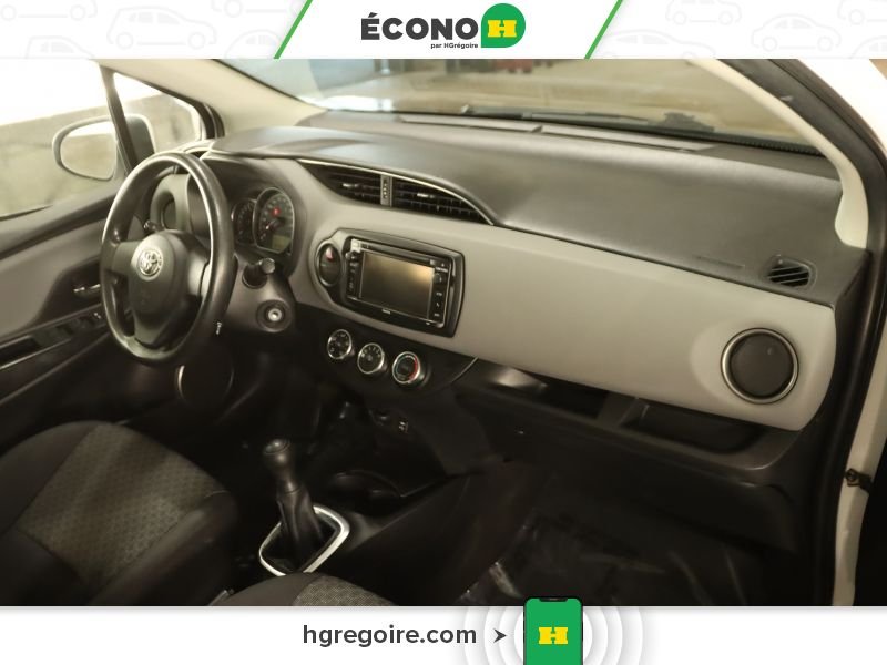 2015 Toyota Yaris White Blainville - photo #22