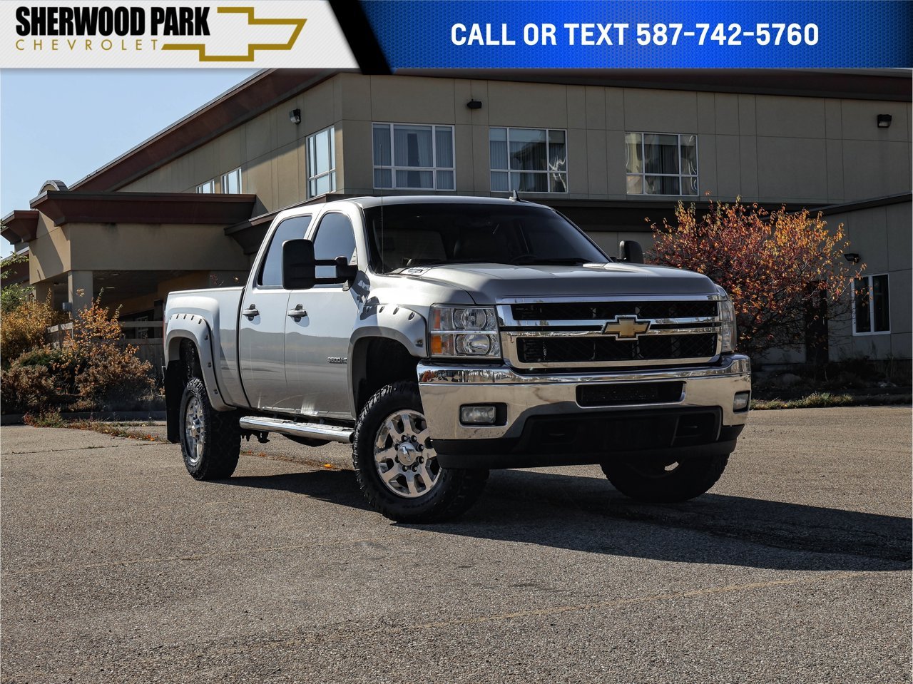 2011 Chevrolet Silverado 3500HD 4WD Crew Cab 167 LTZ Grey Sherwood Park - photo #0