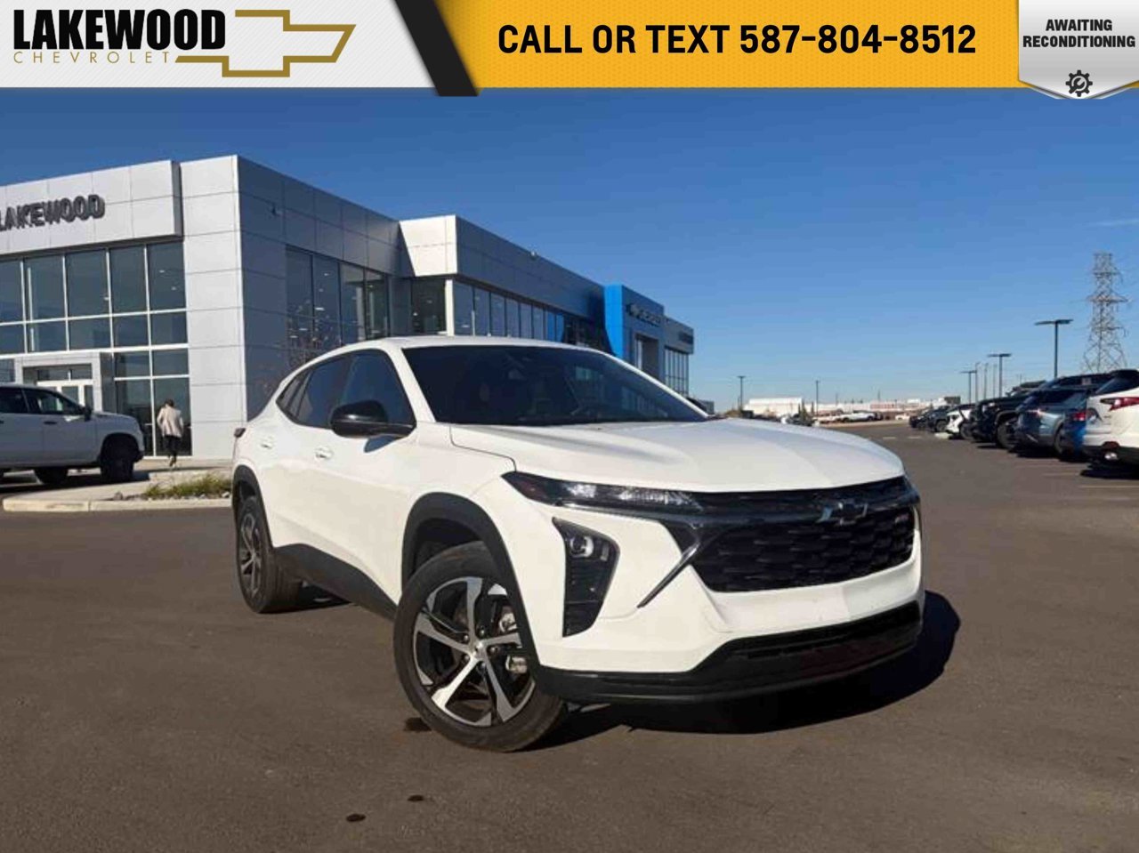 2025 Chevrolet Trax FWD 4dr 1RS White Sherwood Park - photo #0