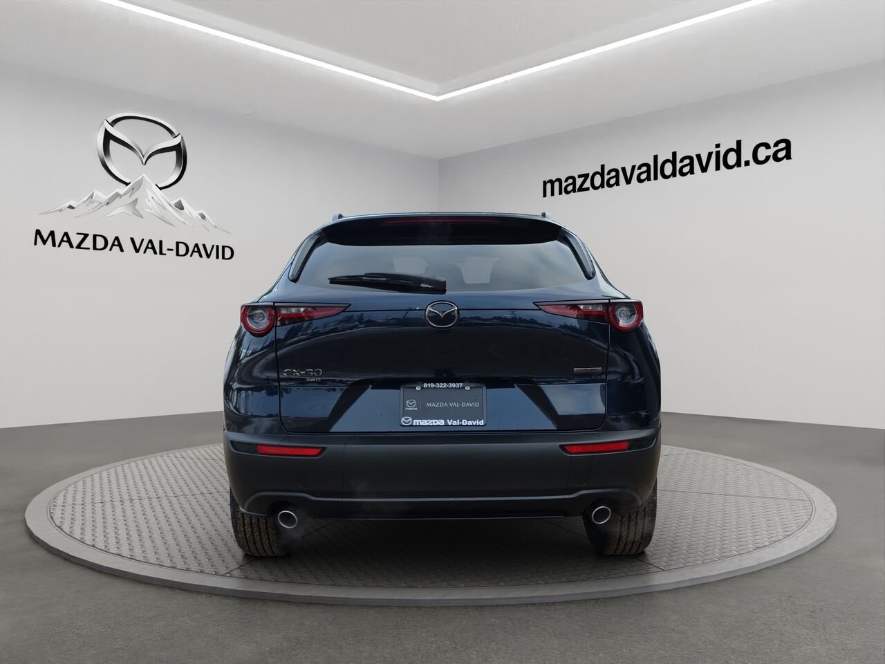Mazda CX-30 Gs, awd, sièges, volant et rétroviseurs chauffants 2026 Bleu cristal foncé mica Val-David - photo #16