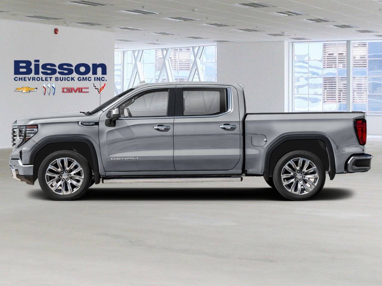 GMC Sierra 1500 Denali cabine multiplace 4RM 147 po 2026 Argent métallisé Thetford Mines - photo #1