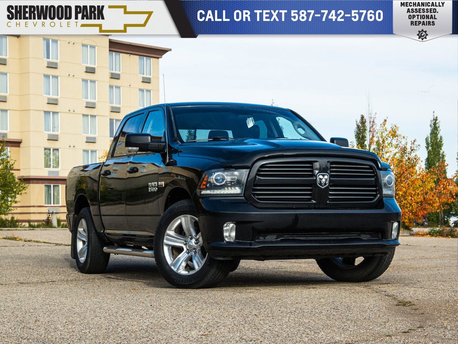 2017 Ram 1500 Sport 5.7L Hemi | Remote Start Black