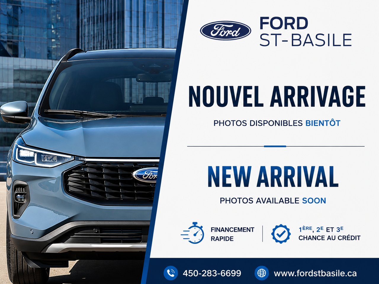 Ford F-150 2022 Bleu Saint-Basile-le-Grand - photo #1