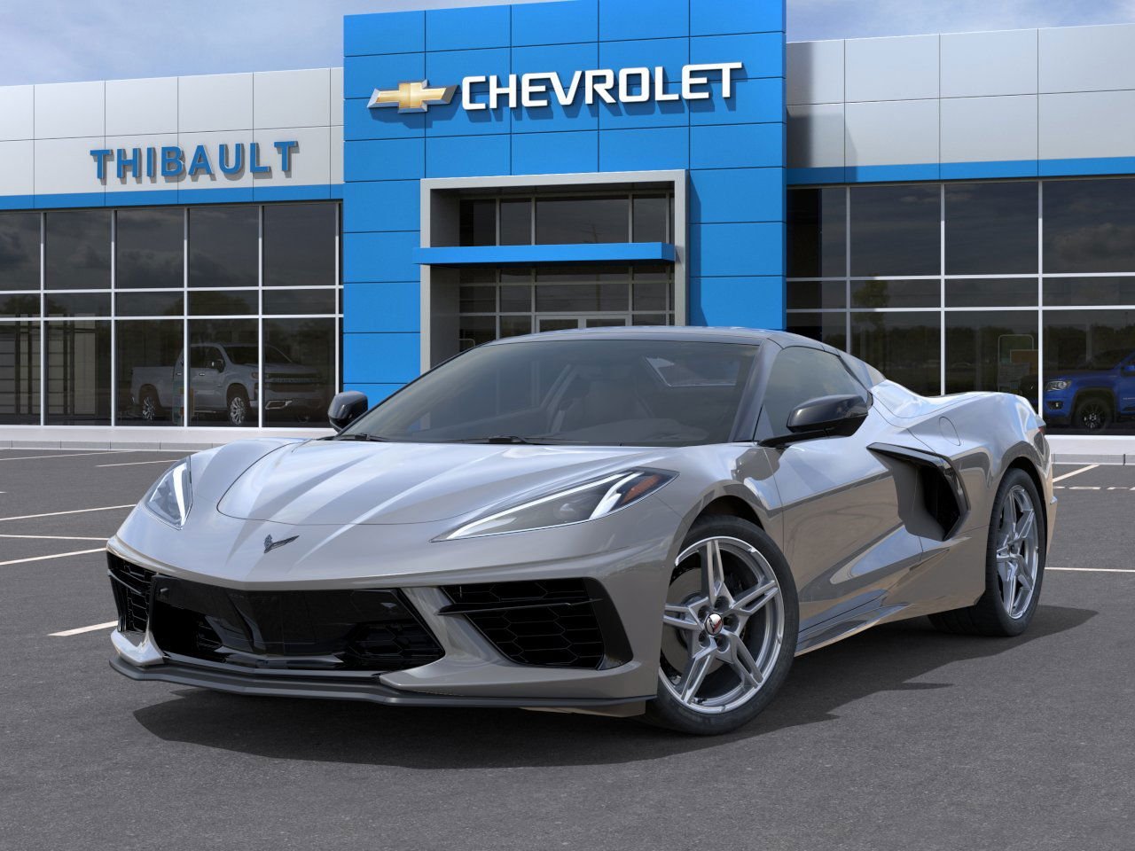 Chevrolet Corvette 2LT 2024 Gris loup de mer triple couche Saint-Eustache - photo #5