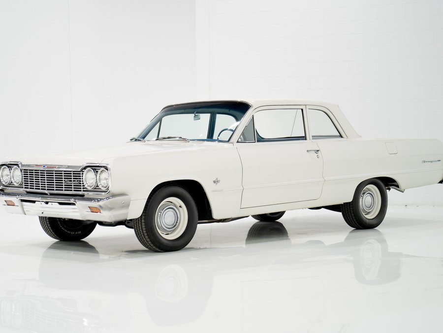 Chevrolet Biscayne Matching 409 / 425HP 1964 1964 Blanc