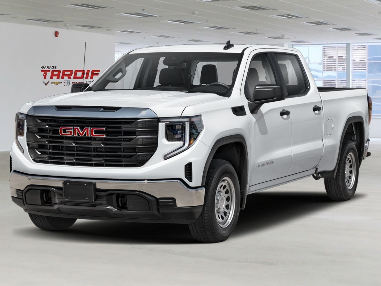 2026 GMC Sierra 1500 Pro cabine multiplace 4RM 157 po Summit White Amos - photo #0