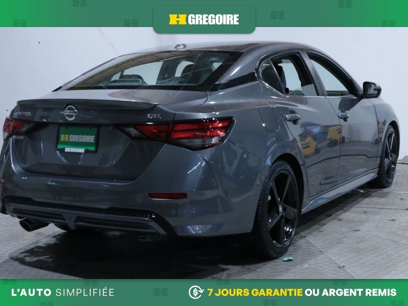 Nissan Sentra 823121 | SR AUTO A/C CUIR TOIT GR ELECT MAGS CAM RECUL VLUE 2021 Gris Laval - photo #8