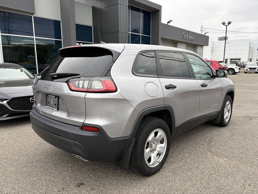 2019 Jeep Cherokee Sport 4x4 Silver