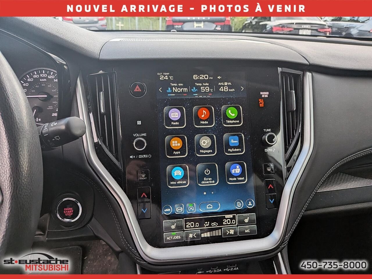 2023 Subaru Outback White Saint-Eustache - photo #5