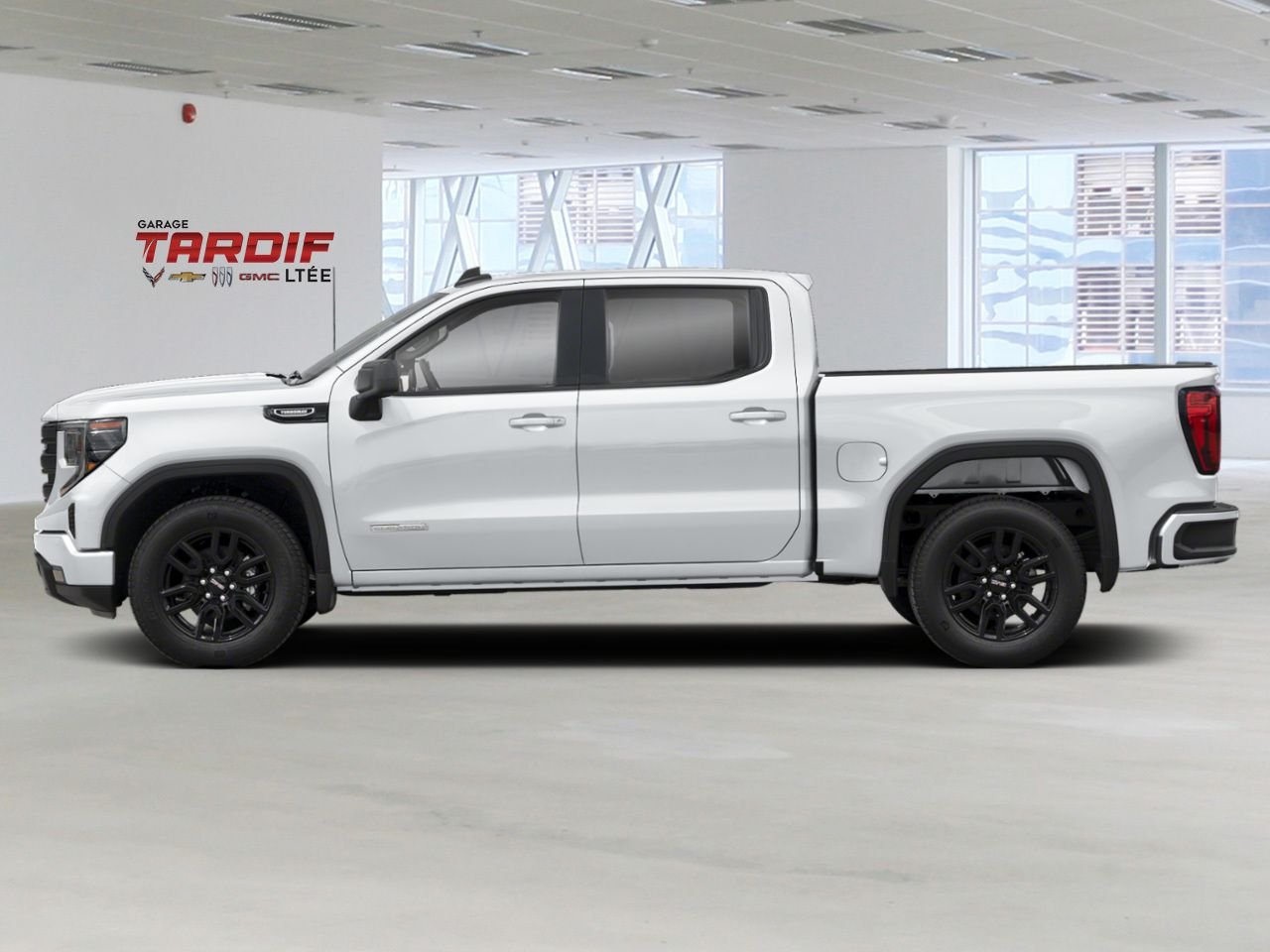 GMC Sierra 1500 Elevation cabine multiplace 4RM 147 po 2026 Blanc sommet Amos - photo #2
