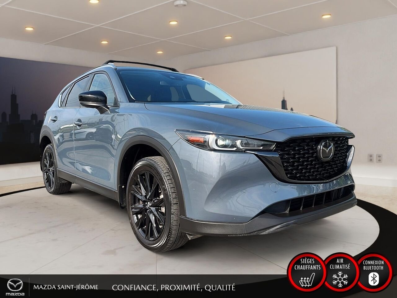2022 Mazda CX-5 Grey Ste-Agathe des Monts - photo #3
