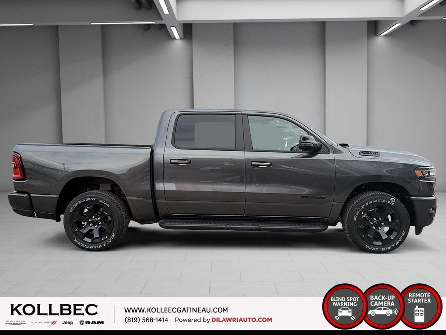 RAM 1500 Sport cabine d'équipe 4x4 caisse de 5 pi 7 po 2026 Cristal granit métallisé