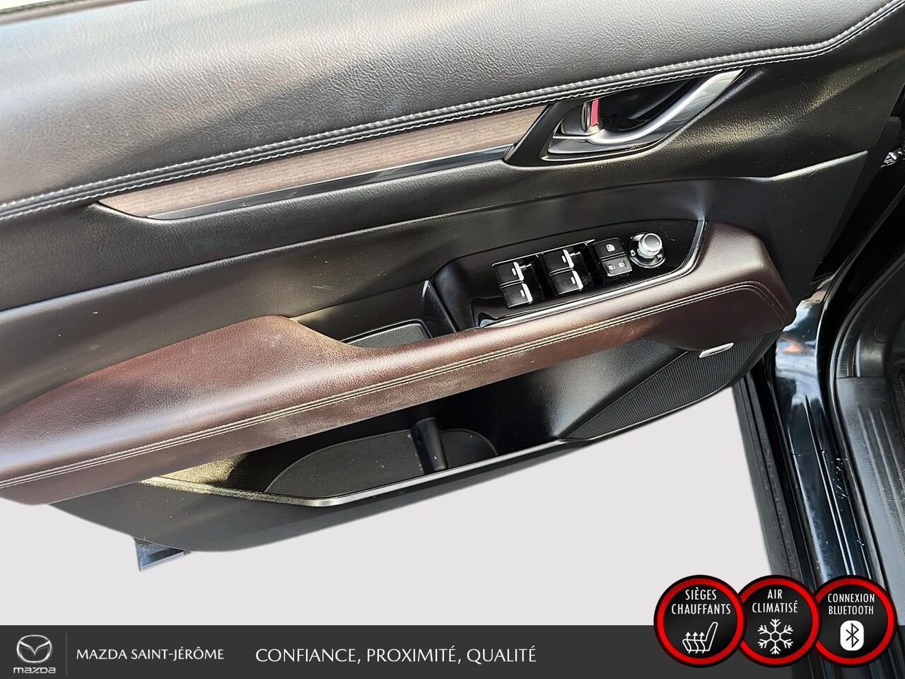 2022 Mazda CX-5 Signature | AWD | TOIT OUVRANT | CUIR NAPPA | NAVIGATION | TÊTE HAUTE Black Saint-Jérôme - photo #12