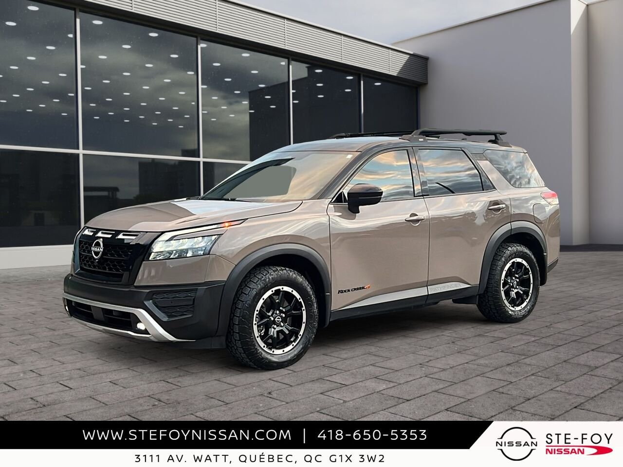 2025 Nissan Pathfinder SV ROCK CREEK Beige Ste-Foy - photo #0
