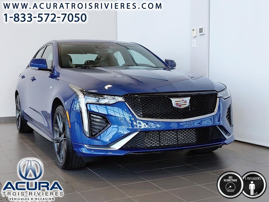 Cadillac CT4 SPORT AWD Berline sport 4 portes 2022 Bleu