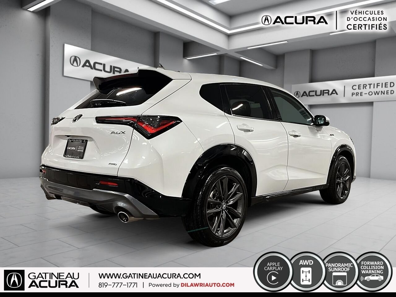 2025 Acura ADX A-Spec AWD White Gatineau - photo #16