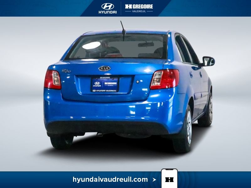 2011 Kia Rio Blue Saint-Eustache - photo #7