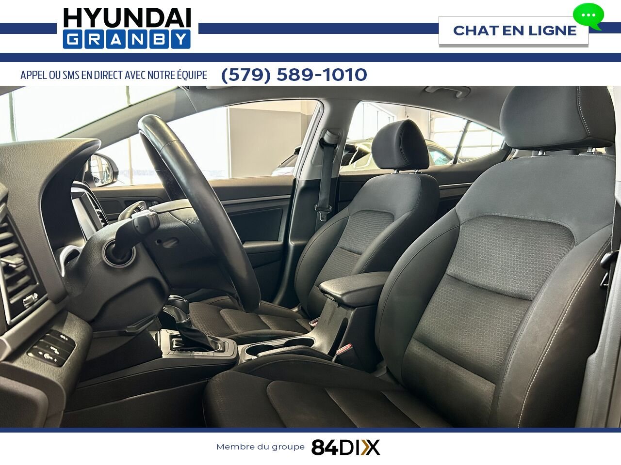 Hyundai Elantra 2018 Blanc Granby - photo #11