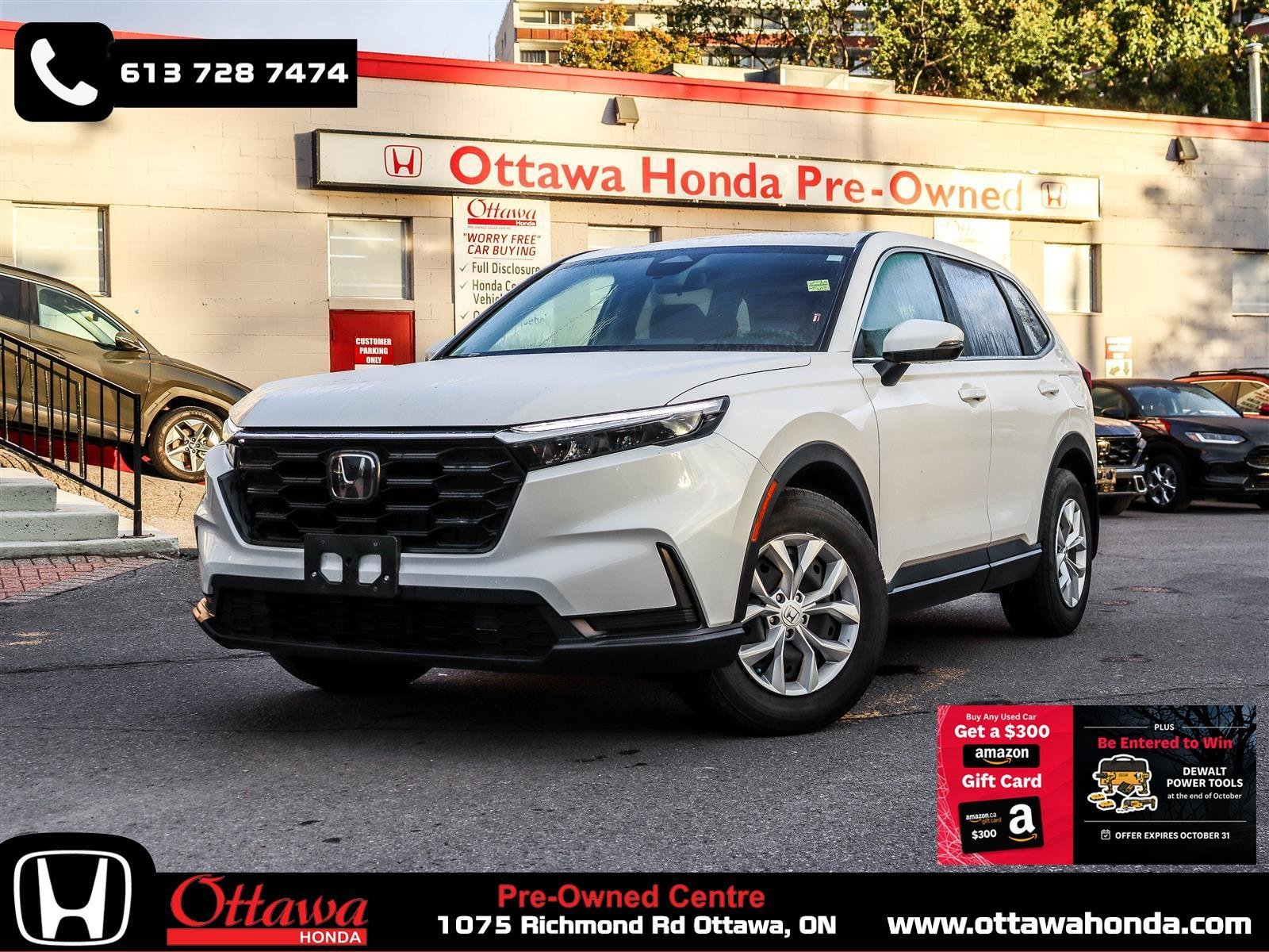 Honda CR-V LX-B 2024 White Ottawa & Gatineau - photo #0