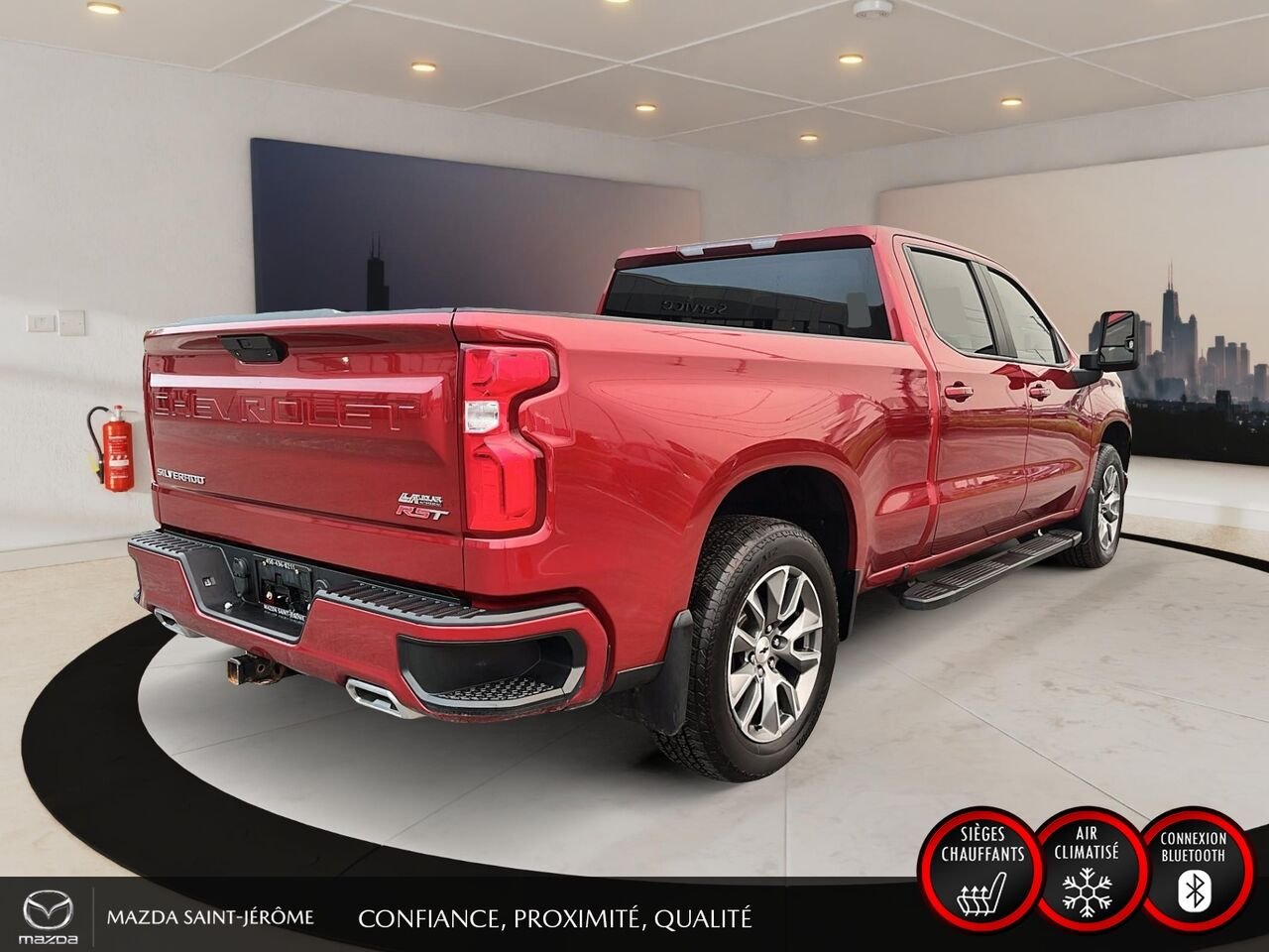 Chevrolet Silverado 1500 RST cabine multiplace 4RM 157 po 2020 Rouge Saint-Jérôme - photo #5