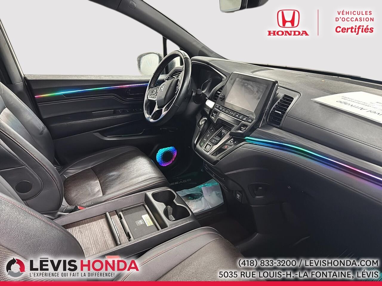 2023 Honda Odyssey Black Edition Black Edition BA White Lévis - photo #10