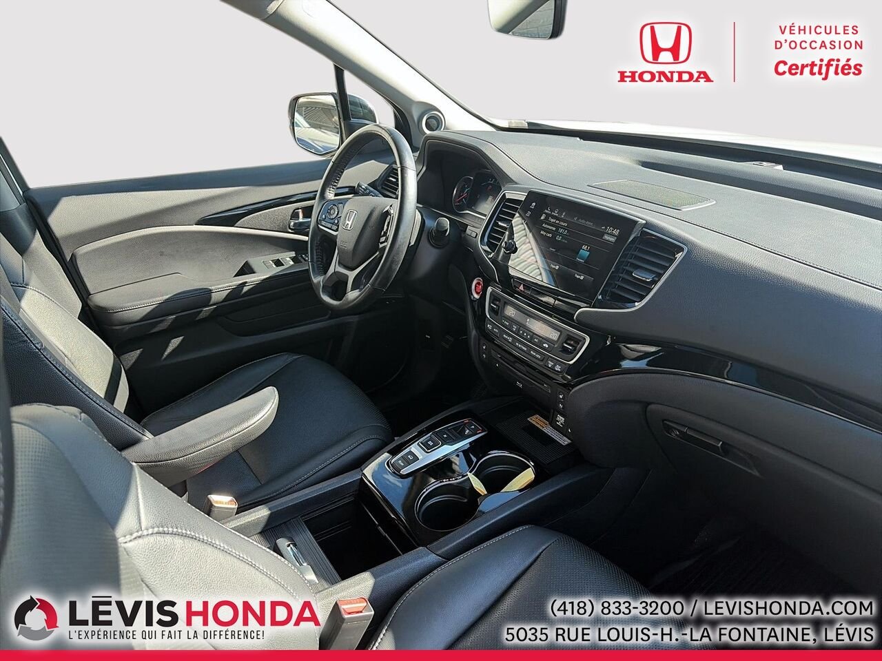 2021 Honda Pilot Touring 7P Touring 7 places TI White Lévis - photo #8