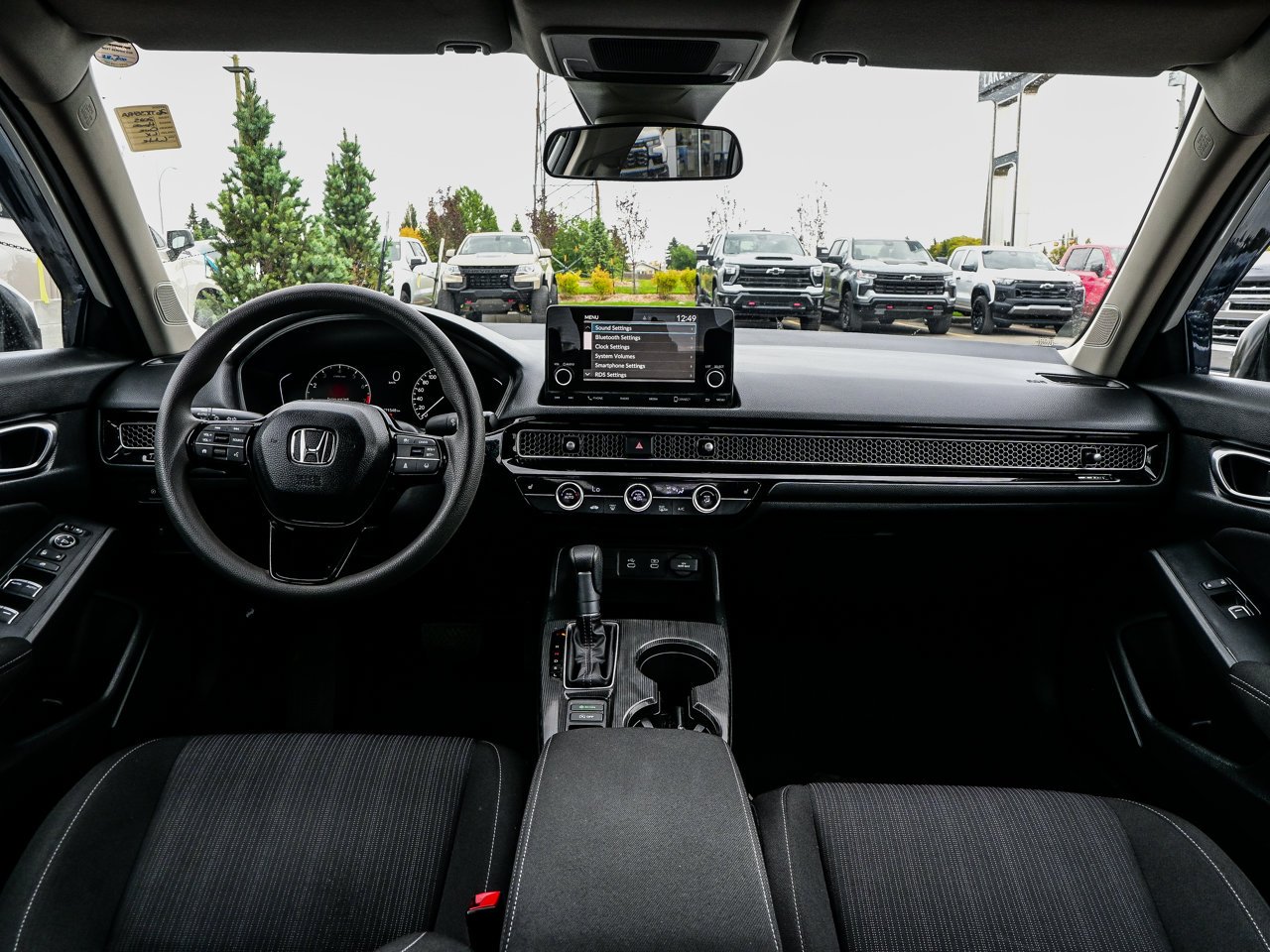 2025 Honda Civic Sedan LX CVT White Sherwood Park - photo #29