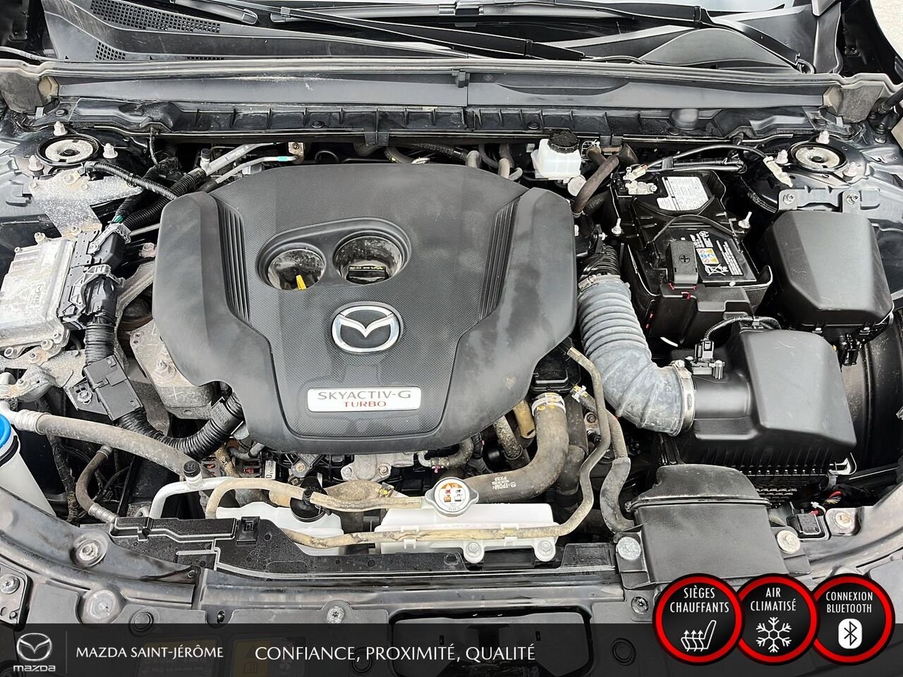 Mazda CX-50 GT avec moteur turbo | TOIT PANORAMIQUE | CUIR | AWD | 2024 Noir Saint-Jérôme - photo #25