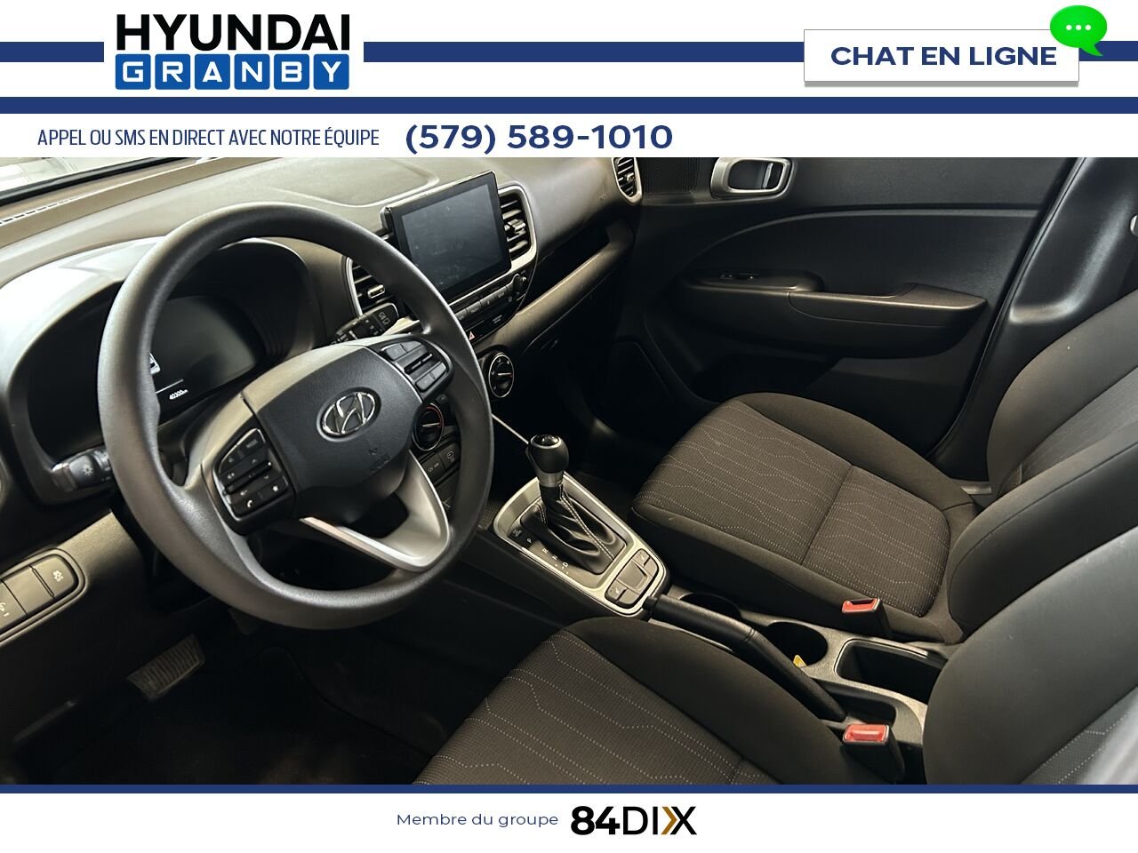 Hyundai Venue 2023 Gris Granby - photo #9