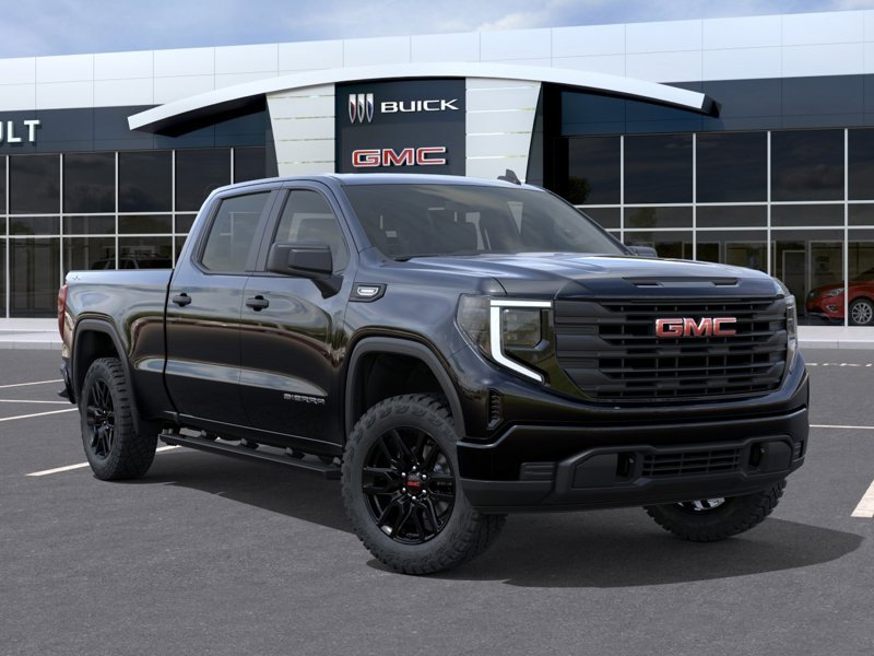GMC SIERRA 1500 Pro cabine multiplace 4RM 157 po 2026 Noir Sherbrooke - photo #6
