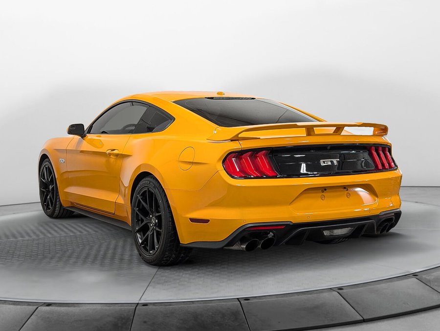 2019 Ford MUSTANG GT Manuelle Bas Kilométrage Orange