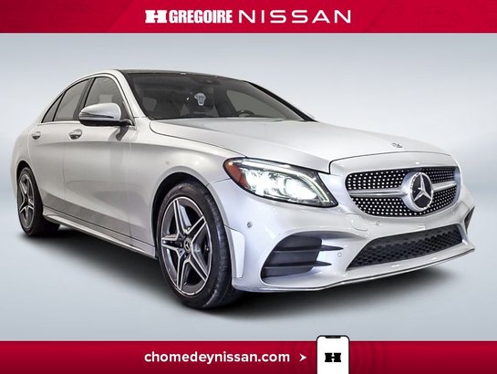 2019 Mercedes Benz C-Class C 300 * 4Matic * Cuir Rouge * Toit * Mag * Grey
