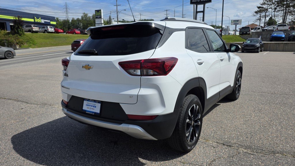 2022 CHEVROLET TrailBlazer LT FWD White Mont-Laurier - photo #5