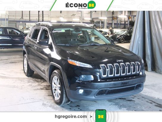 2017 Jeep Cherokee North 4X4 GR ÉLEC A/C BLUETOOTH CAMÉRA MAGS Black
